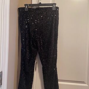 SeQuin Black Pants